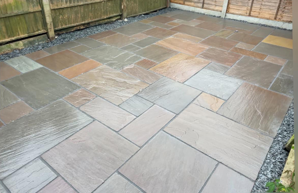 Indian Sandstone Patio